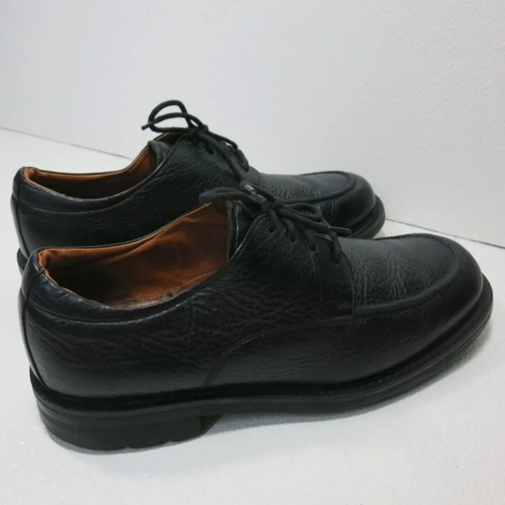 Johnston & Murphy Pebbled Grained Oil Tanned Leather Men's Footwear Shoes 9.5 D